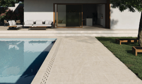 Découvrez notre Carrelage Effet Pierre 60x90 cm sur Plot - Disponible en Gris et Sable et en Stock à Roanne