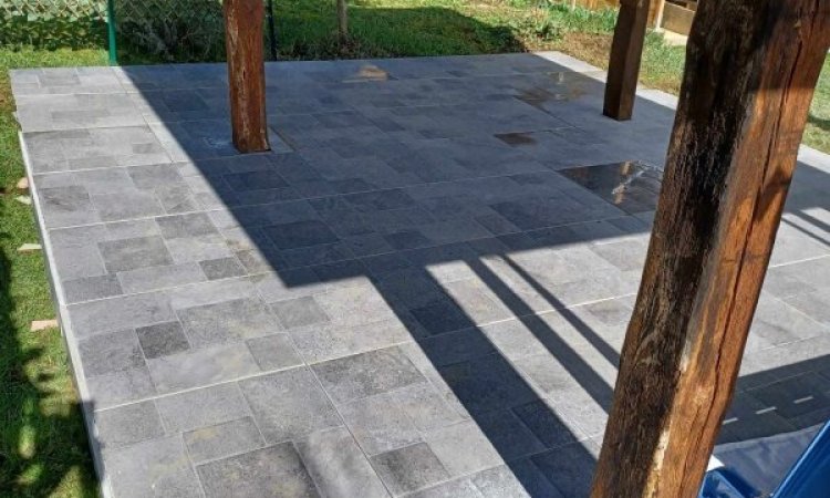 Carrelage terrasse dalle sur plot 60x60 2cm petit prix